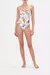 RUCHED CUP UNDERWIRW ONE PIECE PLUMES AND PARTERRES - comprar en línea