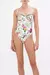 RUCHED CUP UNDERWIRW ONE PIECE PLUMES AND PARTERRES