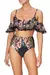 BIKINI FRILL CROP TOP BELLE OF THE BAROQUE