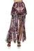 MAXI SKIRT W/DOUBLE FRILL NOUVEAU NIGHTS - Boutique Narita