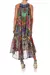 DROP SHOULDER FLARED DRESS GUARDIANS OF THE SUN - comprar en línea