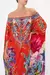 OFF SHOULDER KAFTAN BIRDS OF A FEATHER - Boutique Narita