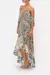 RUFFLE OVERLAYER WRAP DRESS SEAHORSE SONNET en internet