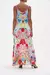 DRAPED FRONT WRAP DRESS GO STAG - comprar en línea