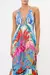 TIERED DRESS WITH HARDWARE FLAMENCO FLAMINGO - Boutique Narita