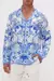LONG SLEEVE CAMP COLLARED SHIRT HEART OF A DRAGON - Boutique Narita