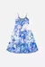 KIDS TIE FRONT MAXI DRESS HEART OF A DRAGON - comprar en línea