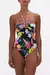 BANDEAU ONE PIECE WITH RING TRIM AWAY WITH THE FAIRIES