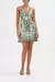 SHORT FLARED DRESS W/ HARDWARE ADIEU YESTERDAY