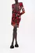 V-NECK CROSS FRONT DRESS SISTERHOOD OF THE ROSE