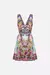 SHORT V NECK CUTOUT DRESS MERRY GO ROUND en internet