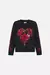 Imagen de ROUND NECK SWEATER - BLACK SISTERHOOD OF THE ROSE