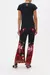 SLIM FIT ROUND NECK T-SHIRT - BLACK SISTERHOOD OF THE ROSE - Boutique Narita