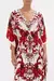 GATHERED WAIST KAFTAN CROWN OF THRONES - Boutique Narita