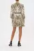 BUTTOM FRONT FRILL DRESS ROAD TO RICHESSE - comprar en línea