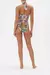 BANDEAU ONE PIECE WITH RING TRIM MERRY GO ROUND - Boutique Narita