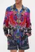 COLLARED LONG SLEEVE SHIRT DANCING WITH DESTINY - Boutique Narita