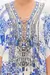 SHORT LACE UP KAFTAN HEART OF A DRAGON - Boutique Narita