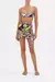 SHORT DRAPED SARONG PEACE BE W/ YOU