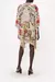 SHORT LACE UP KAFTAN LEOS BOUQUET - comprar en línea