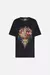 ORGANIC COTTON OVERSIZE BAND TEE-BLACK/GOLD A NIGHT AT THE OPERA - Boutique Narita