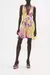 PLUNGE NECK MINI DRESS HOW DOES YOUR GARDEN GROW