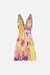 PLUNGE NECK MINI DRESS HOW DOES YOUR GARDEN GROW en internet