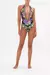 PLUGE NECK HALTER ONE PIECE MEET ME IN MARCHESA - comprar en línea