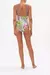 UNDERWIRE ONE PIECE WITH BUTTON DETAIL AMALFI AMORE - Boutique Narita