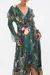 RUFFLE WRAP DRESS VERDIS WORLD - Boutique Narita