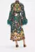 LONG ROBE W/FLARED SLEEVE VERDIS WORLD - comprar en línea