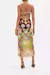 LAYERED LONG SARONG WITH FRONT TIE SUNDOWNERS IN SICILY - comprar en línea