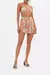 LAYERED SHORT SARONG WITH TIE FRONT AN ITALIAN WELCOME