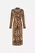 CROSS FRONT MIDI DRESS STANDING OVATION en internet