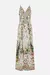 V NECK FULL LENGTH BIAS SLIP DRESS RENAISSANCE ROMANCE
