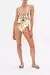 SCOOP NECK ONE PIECE WITH BUTTONS SALUTI SUMMERTIME - comprar en línea