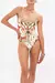 SCOOP NECK ONE PIECE WITH BUTTONS SALUTI SUMMERTIME