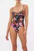 PANELLED ONE-PIECE RESERVATION FOR LOVE