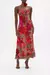 GATHERED BODICE BIAS DRESS HEART LIKE A WILDFLOWER