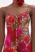 GATHERED BODICE BIAS DRESS HEART LIKE A WILDFLOWER - tienda en línea