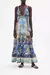 T BACK GATHERED PANEL DRESS VIEWS OF VESUVIUS