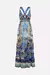 Imagen de T BACK GATHERED PANEL DRESS VIEWS OF VESUVIUS