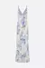 V NECK FULL LENGTH BIAS SLIP DRESS PAINT ME POSITANO en internet