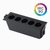 Módulo Led Integrado 5 Focos Powerus Embutir 38º 3000K 10W IRC90 Preto - Nordecor