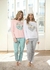 Pijama de mujer de invierno - Lenceria Lola Mora