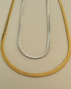 Colar Fita Banhado a Ouro 18k - loja online
