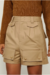 SHORT COM BOLSO MARROM MADEIRA SMP