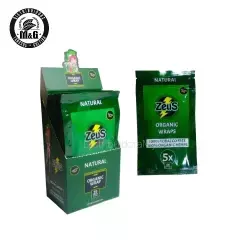 BLUNT ZEUS HEMP WRAP NATURAL X5