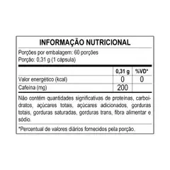 Cafeína Super 310mg 60 Cáps Nutry Power - ApisNutri - comprar online