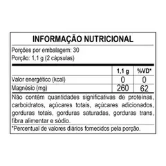 Magnésio Malato 600mg 60 Cáps - ApisNutri - comprar online